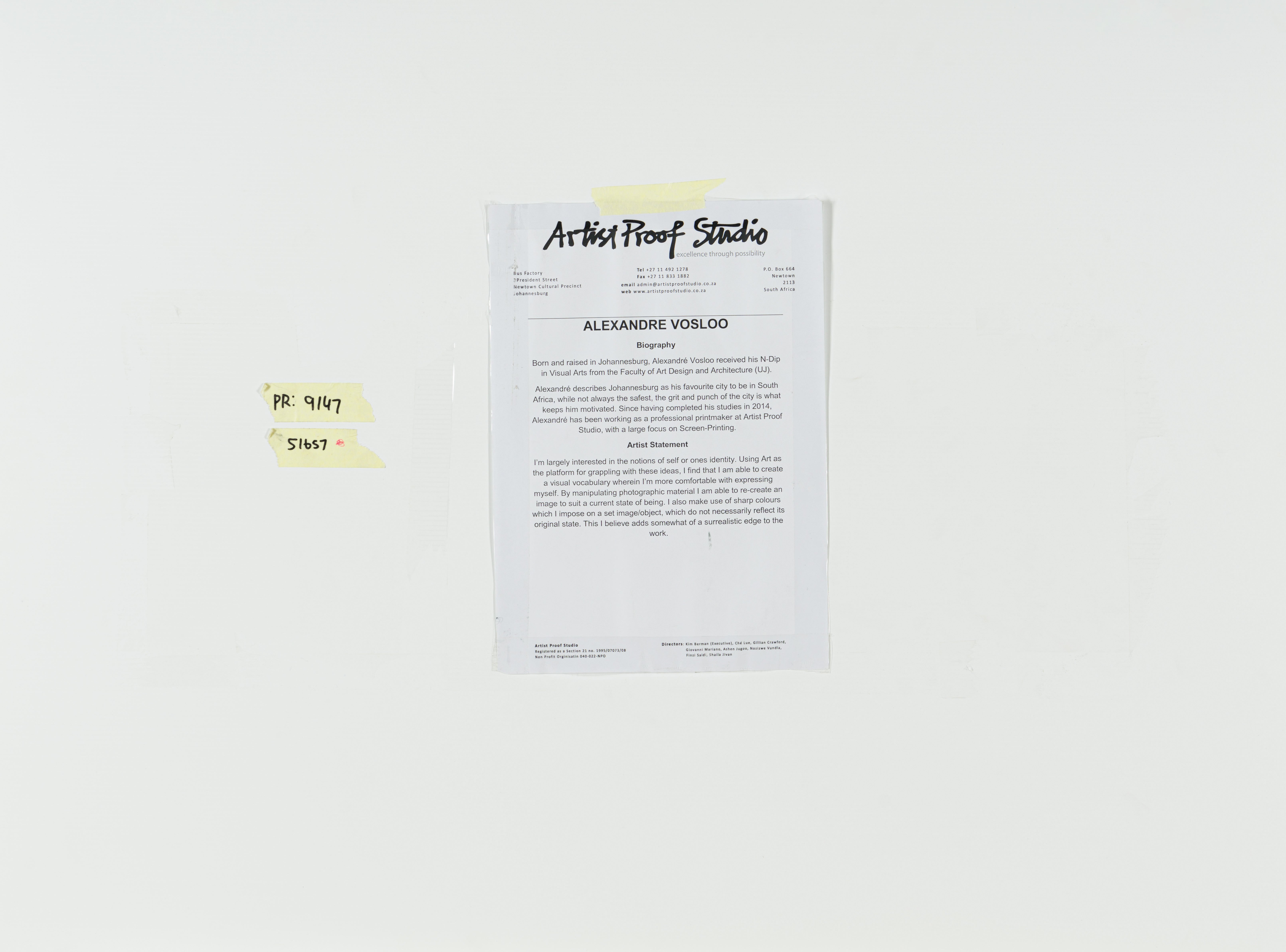 But I’ll Deal with it Later… by Alex Vosloo | Strauss & Co
