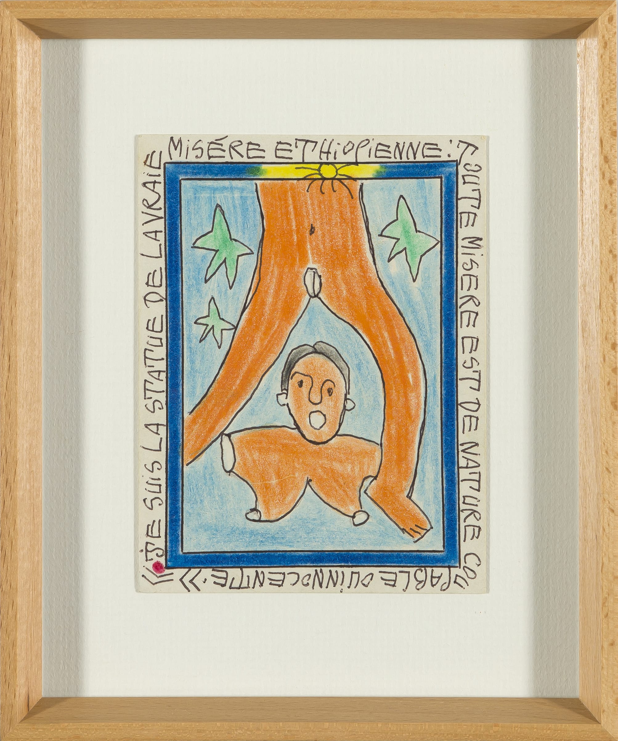 Frédéric Bruly Bouabré; Je suis la Statute de la Vraie Misère (I am the ...