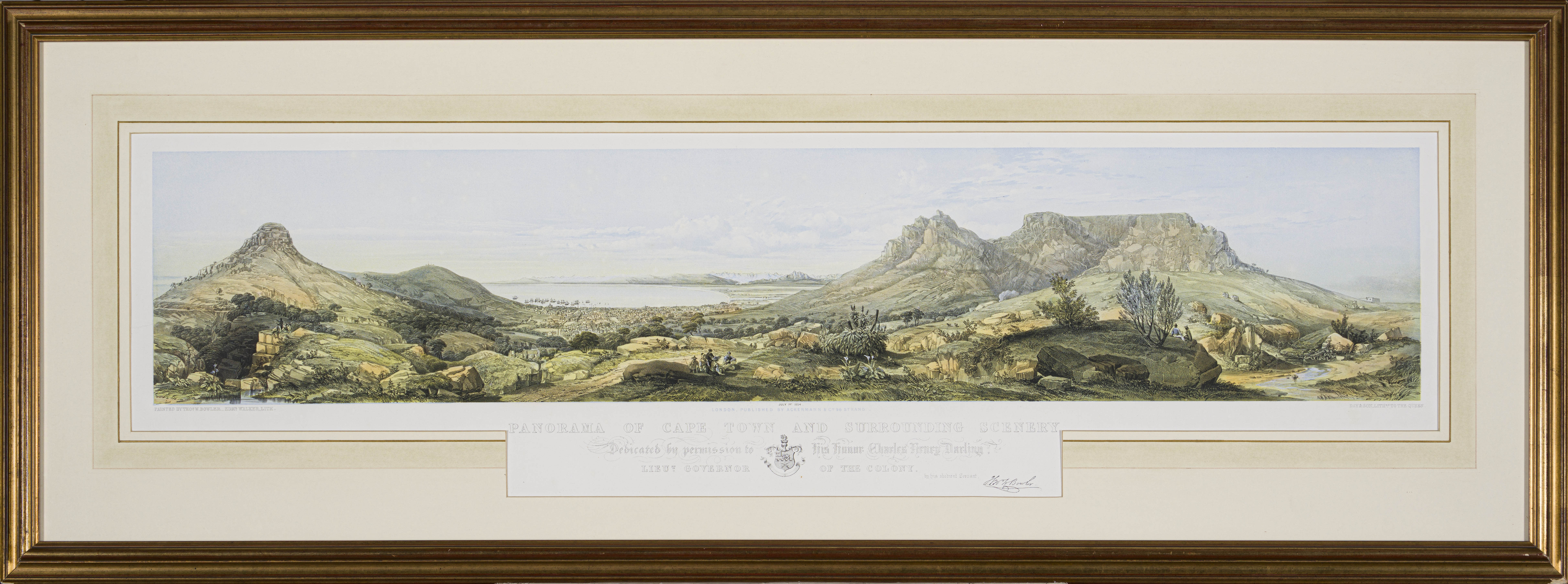 Thomas Bowler Thomas Bowler; Panorama of Cape Town and Surrounding Scenery | Strauss & Co