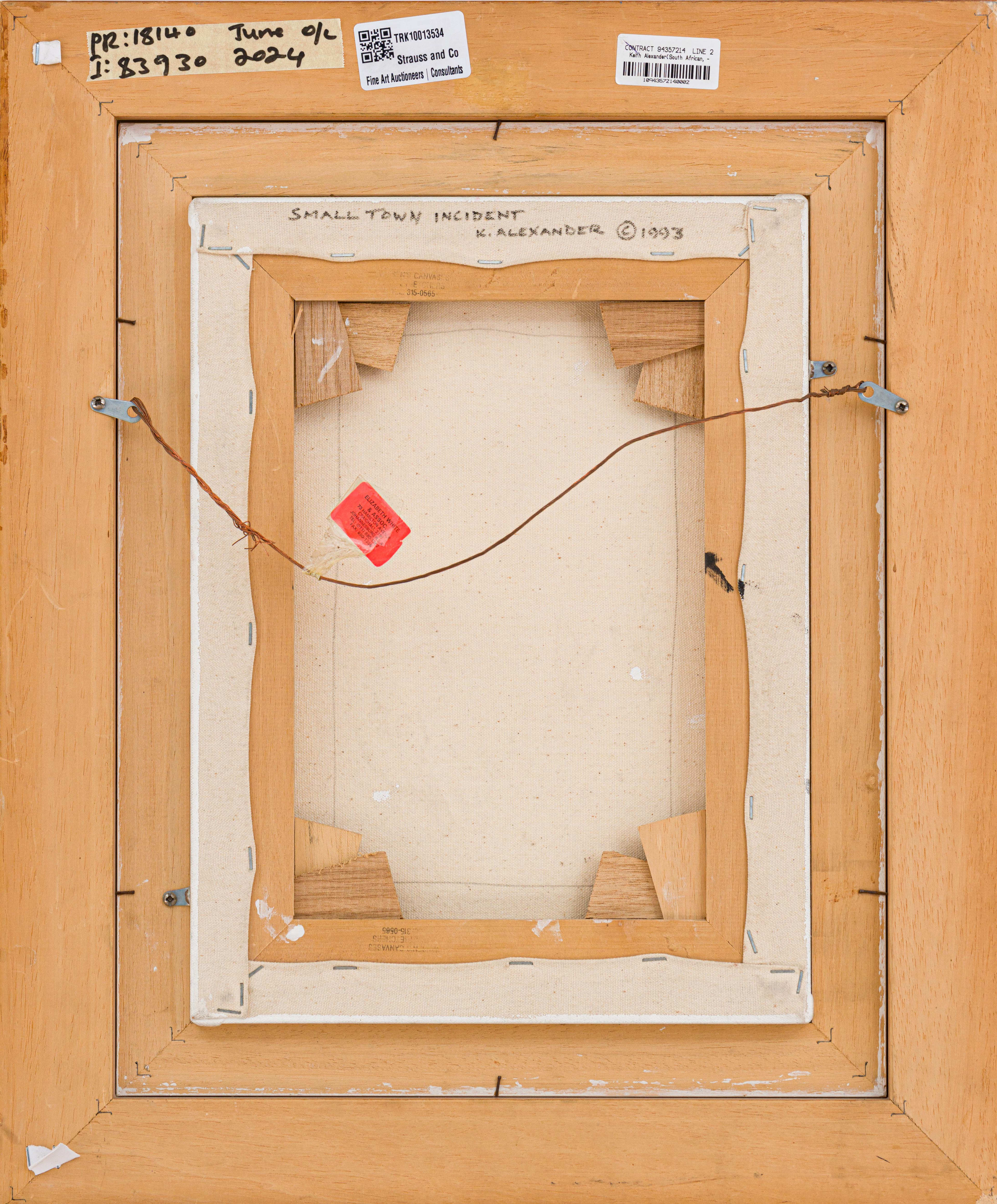 Keith Small Small Town Incident by Keith Alexander | Strauss & Co