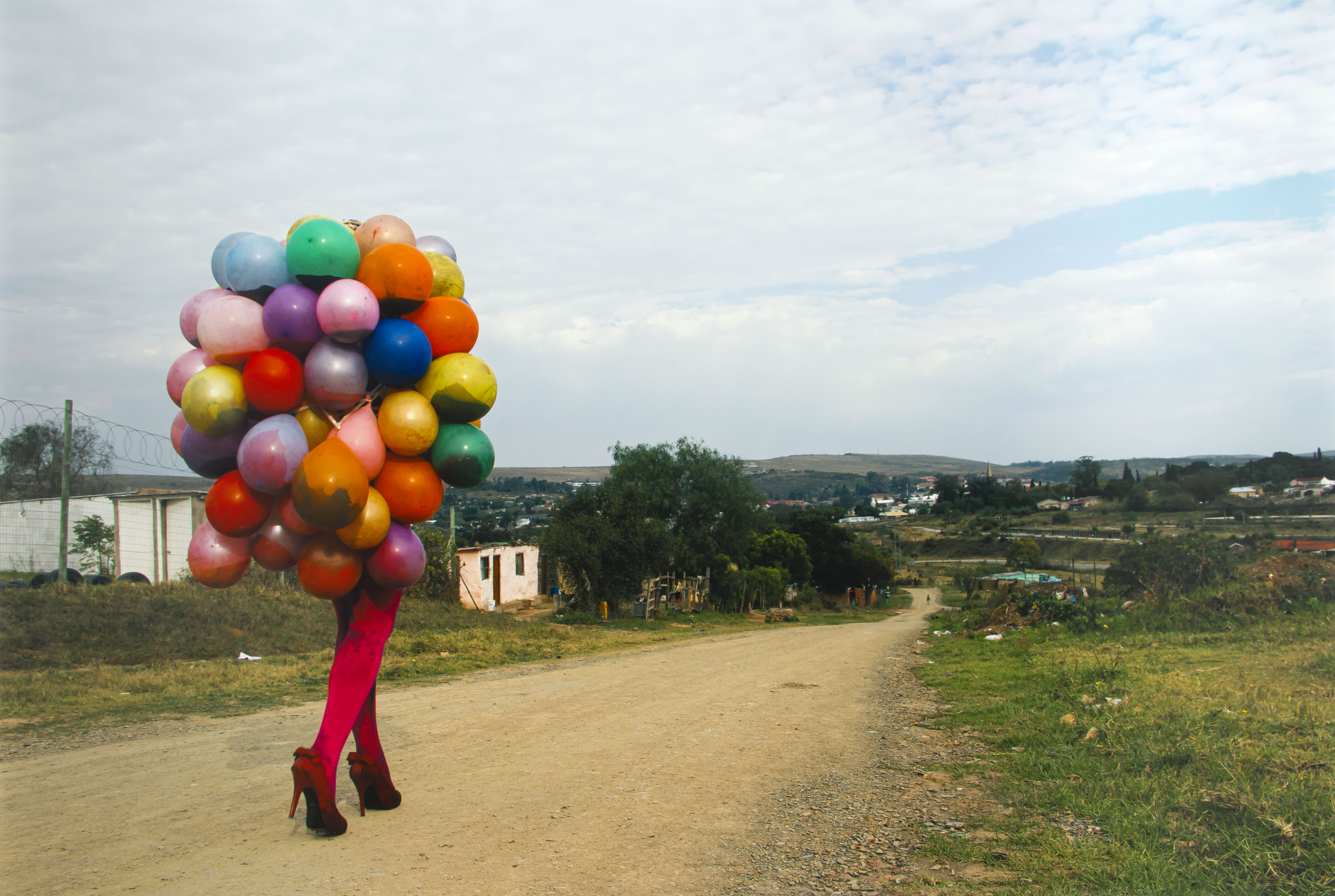 White Ruga Athi-Patra Ruga; Documentation from Athi-Patra Ruga's performance of ...
