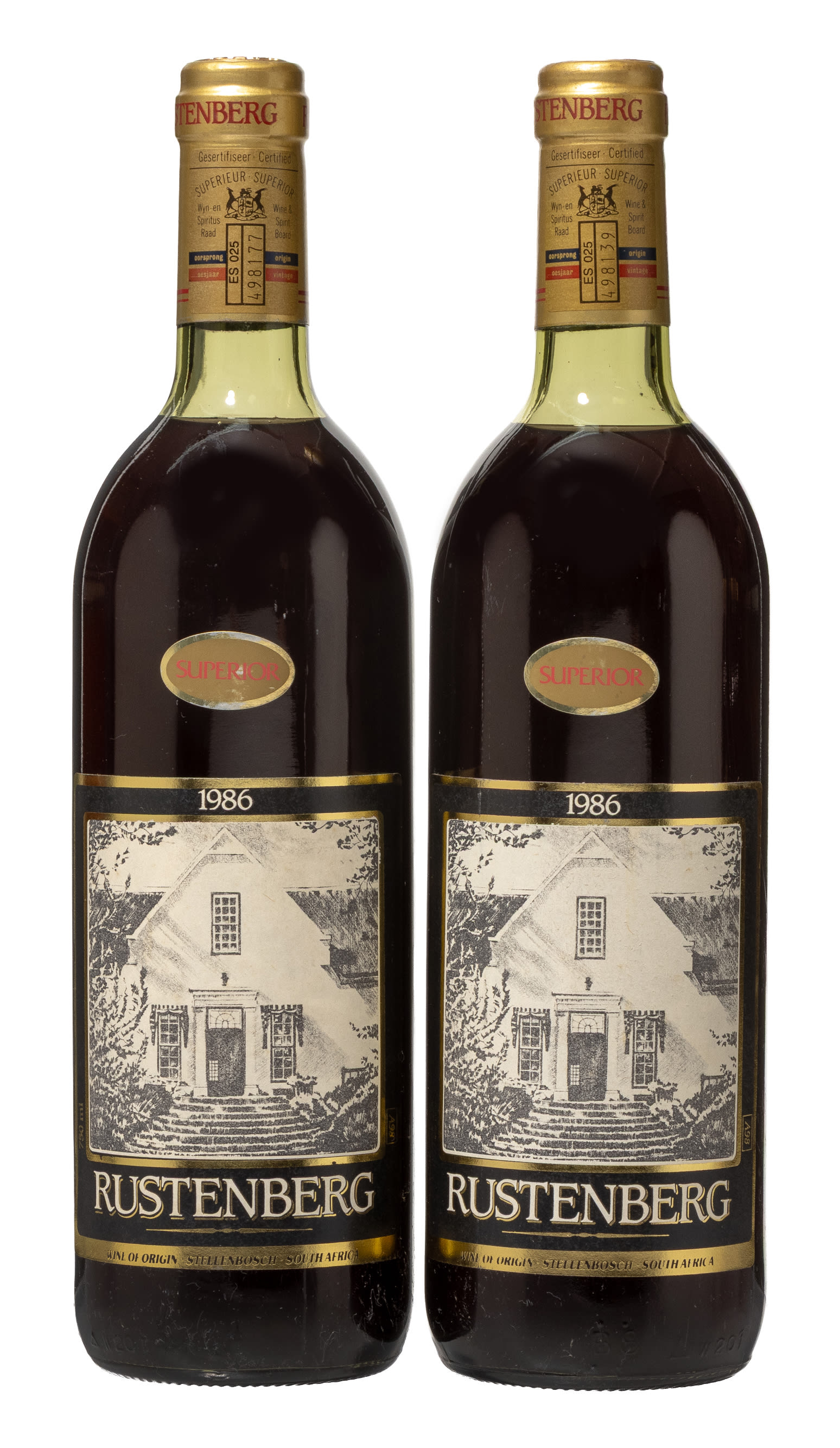 Red 1986 2 (1 x 2) 750ml by Rustenberg | Strauss & Co
