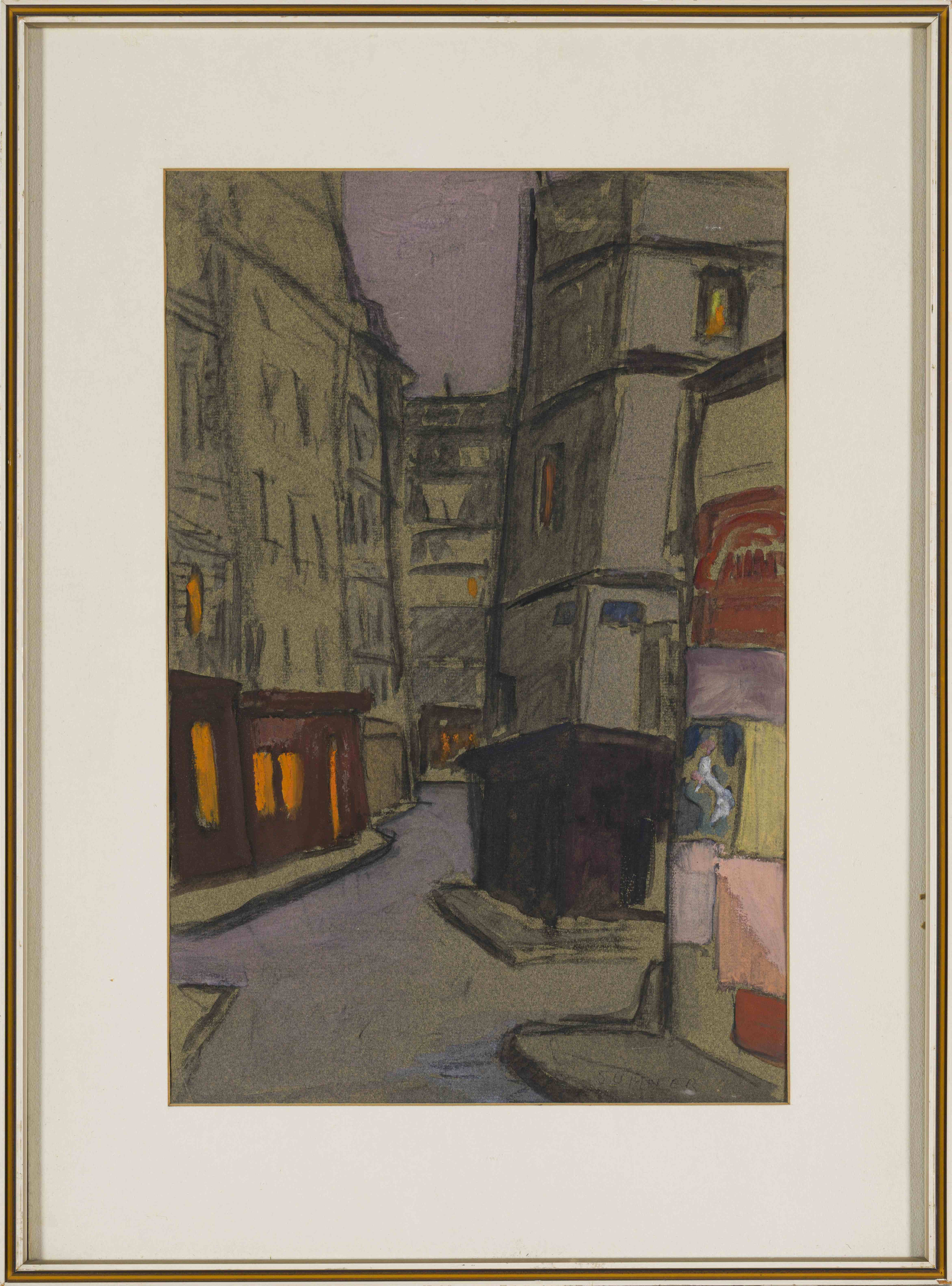 Street Scene by Maud Sumner | Strauss & Co