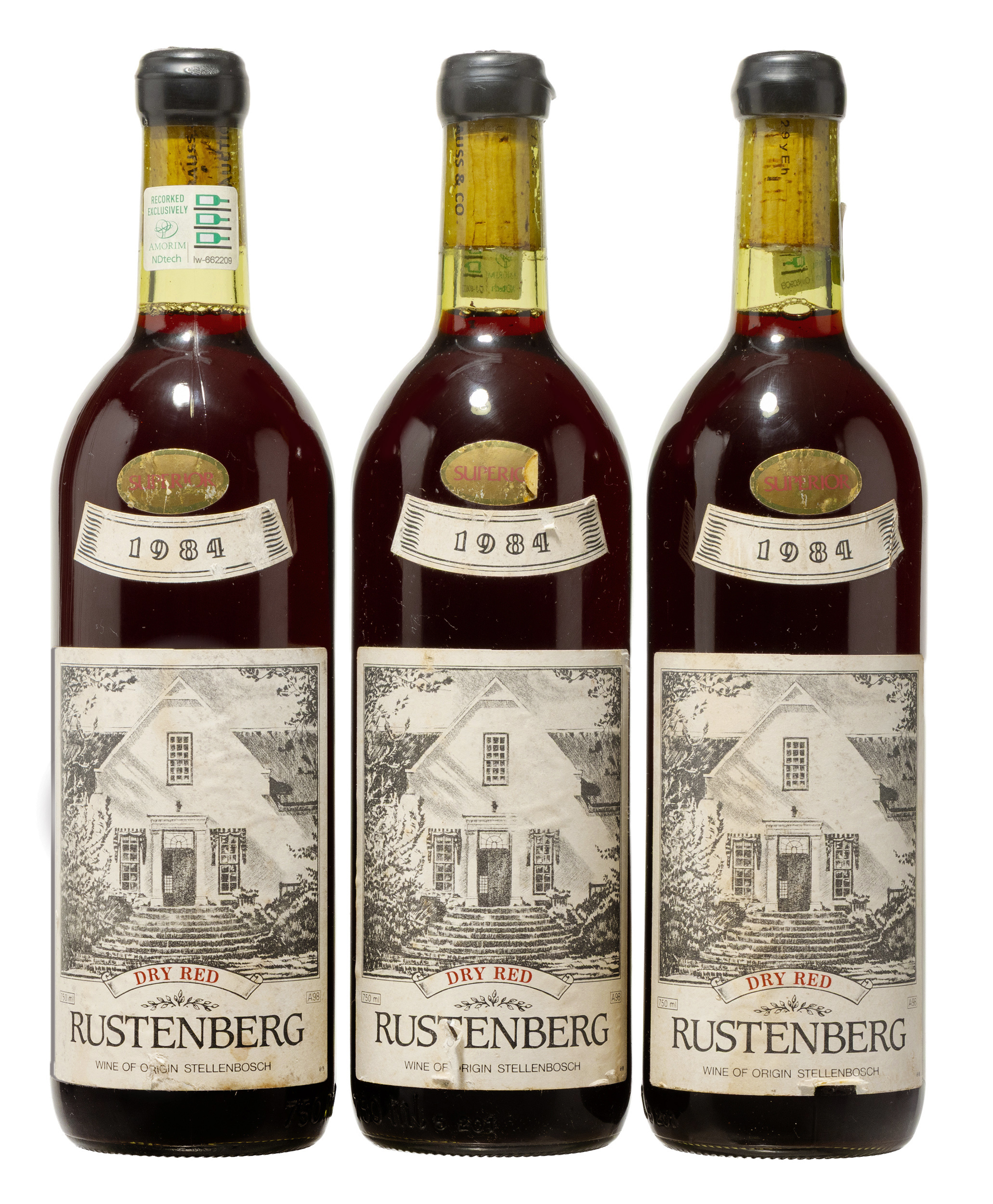 Dry Red 1984 3 (1 x 3) 750ml by Rustenberg | Strauss & Co