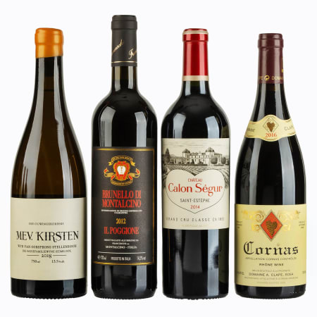 Single-Owner Private Collection of Fine Wines from South Africa, Bordeaux, Rhône Valley, Italy, Spain and more….