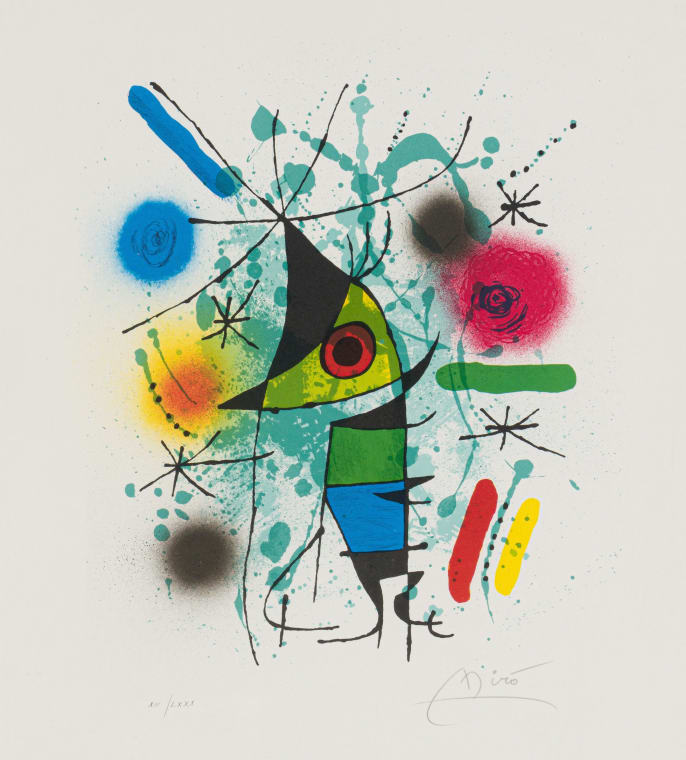 The Singing Fish by Joan Miró | Strauss & Co