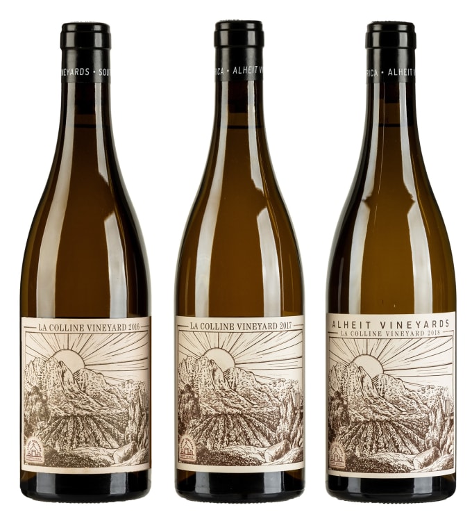 Alheit Vineyards; La Colline Vineyard Vertical; 2016 - 2018; 3 (1 x 3 ...