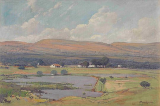 Jacob Hendrik Pierneef; Findlay Farm, Magaliesberg