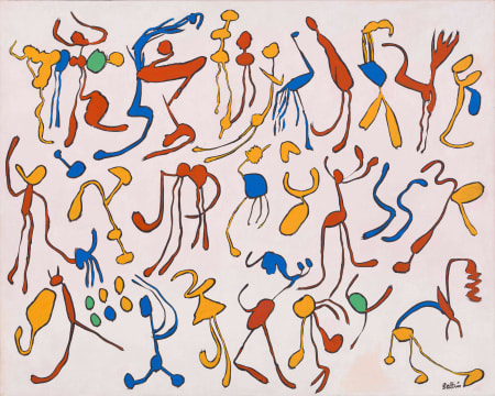 Walter Battiss; Abstract Composition (recto); Abstract Figure (verso)
