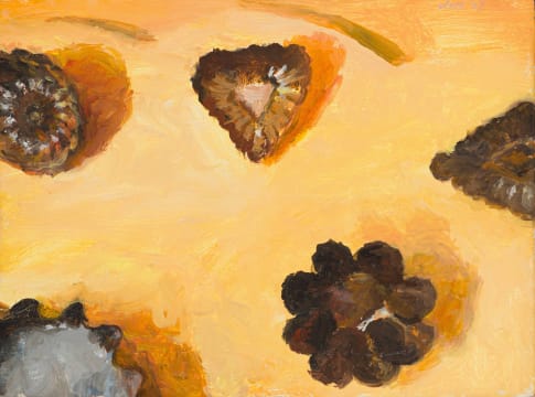 Clare Menck; Piouter Jellie-Vorms II (Pewter Jelly Moulds II)
