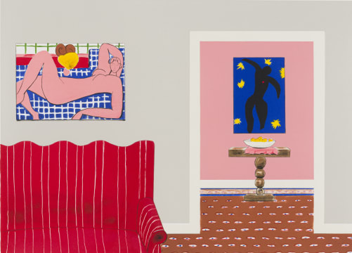 Sam Nhlengethwa; Tribute to Henri Matisse