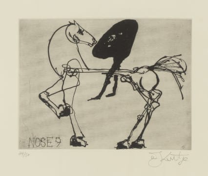 William Kentridge; Nose 9
