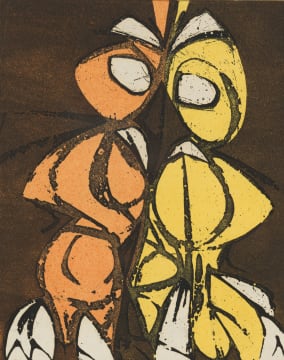 Maurice Kahn; Two Abstract Forms