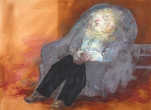 Karin Jaroszynska; Seated Man