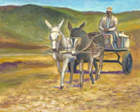 Johannes Bernardus Mocke; Donkey Cart
