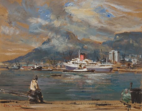Eric Wale; Union Castle Boat