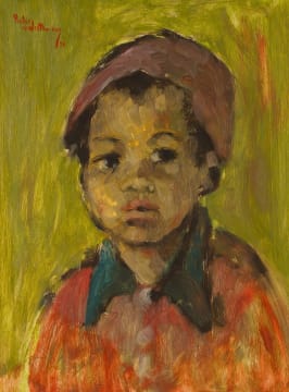 Pieter van der Westhuizen; Portrait of a Child