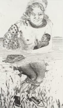 Diane Victor, Richard Kilpert, Chris Diedericks; Exquisite Corpse, Eve #7