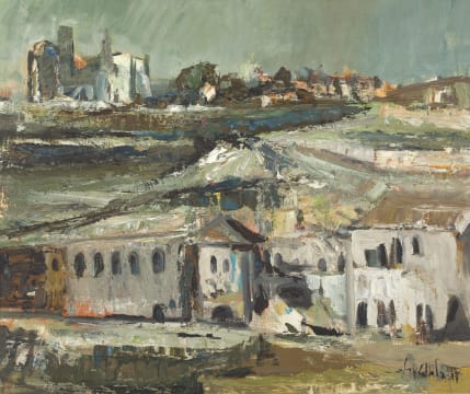 Sidney Goldblatt; Mediterranean Landscape