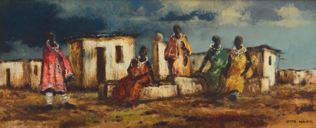 Otto Klar; Group of Ndebele Women