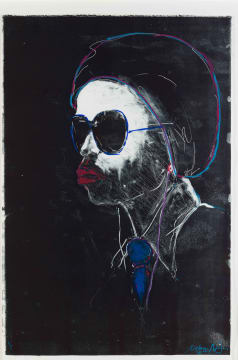 Nelson Makamo; Woman with Glasses