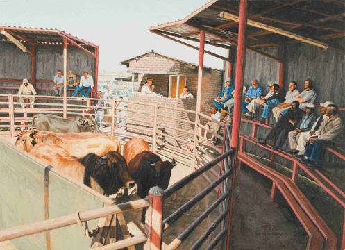 Sipho Ndlovu; Auction in Vanderbijl