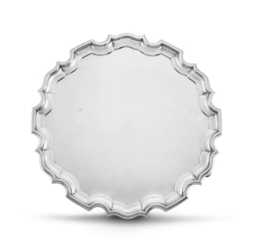 A George V silver salver, J Taylor & Co, London, 1930