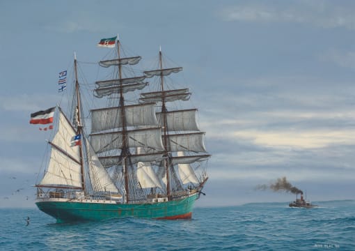 Peter Gerd Bilas; Tall Masted Ship