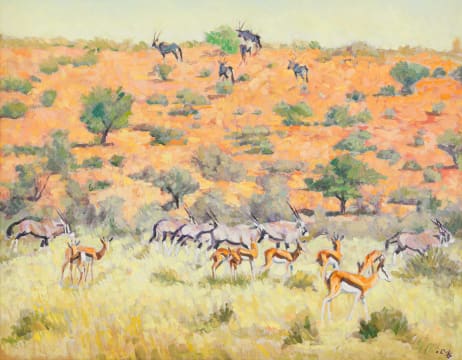 Zakkie Eloff; Etosha Landscape