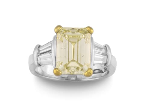 Charles Greig; Diamond ring, Charles Greig
