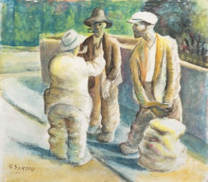Gerard Sekoto; The Gossips