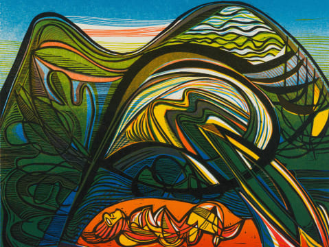 Cecil Skotnes; Tropical Island, no. 1