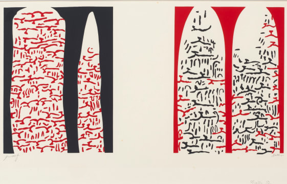 Walter Battiss; Phalli (Plate 52)