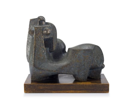 Edoardo Villa; Reclining Figure Maquette