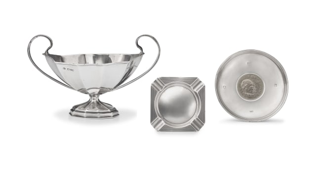 A Victorian silver two-handled sugar basin, William Aitken, Chester, 1899