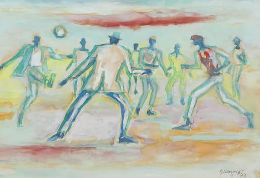 Gerard Sekoto; Football Game