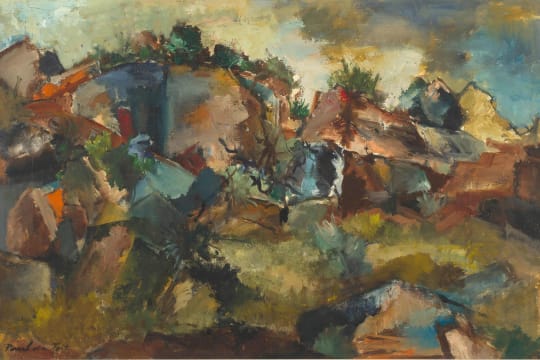 Paul du Toit; Rots Landskap