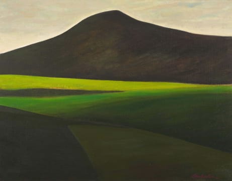 Erik Laubscher; Lente Graan Landskap