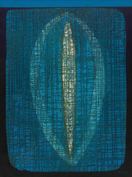 Larry Scully; Abstract with Ovoid Form