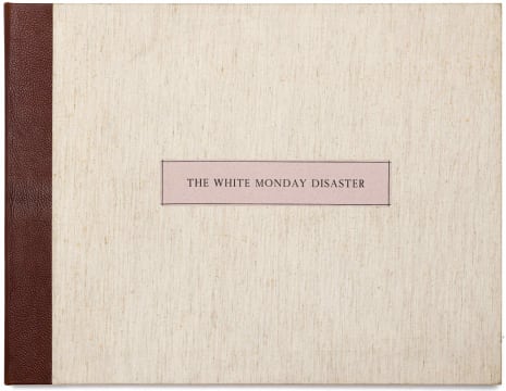 Cecil Skotnes; The White Monday Disaster, artist's book