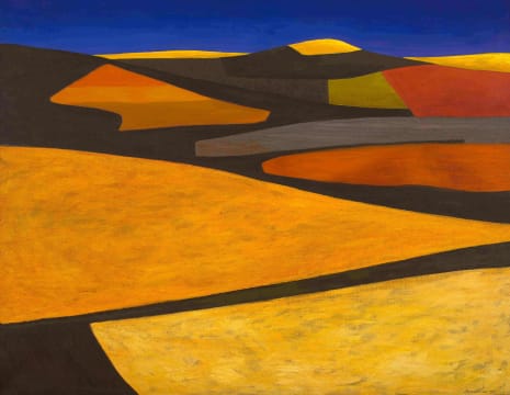 Erik Laubscher; Summer Landscape, Greyton, Cape
