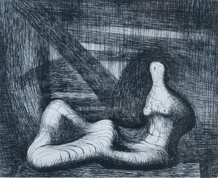 Henry Moore; Abstract Figure