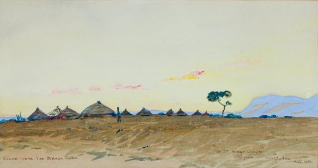 Walter Battiss; Scene near the Sibasa Road