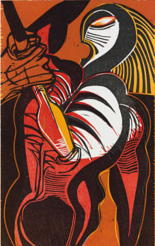 Cecil Skotnes; Mbopa Stabs Shaka, no. 42
