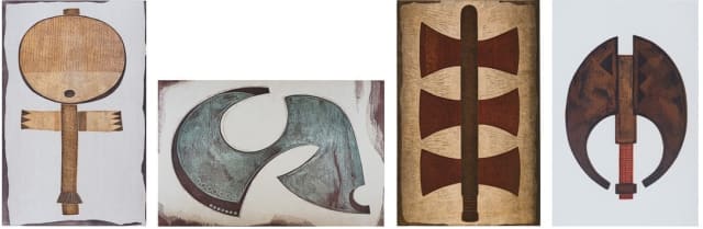Hannes Harrs; Archaic Shapes, four