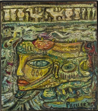 Alexis Preller; Angel Icon from the Magic Land