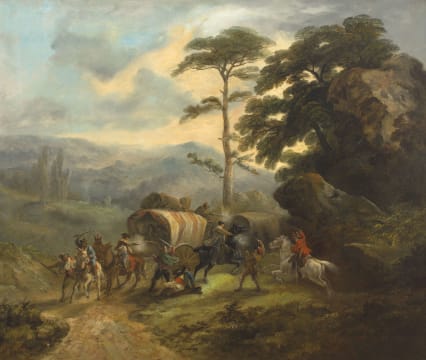 Attributed to John Joseph Barker; The Highwaymen