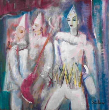 Carl Büchner; Pierrot Troupe