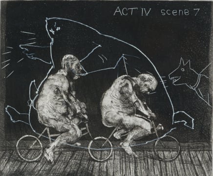 William Kentridge; Ubu Tells the Truth, Act IV Scene 7