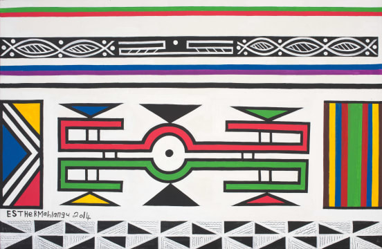 Esther Mahlangu; Abstract